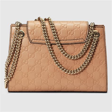 gucci guccissima embossed leather handbag|Gucci emily guccissima shoulder bag.